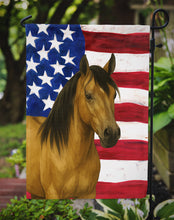 Load image into Gallery viewer, Buckskin Tennessee Walking Horse American Garden Flag