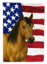 Load image into Gallery viewer, Buckskin Tennessee Walking Horse American Garden Flag
