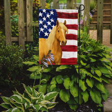 Load image into Gallery viewer, Palomino Tennessee Walking Horse American Garden Flag