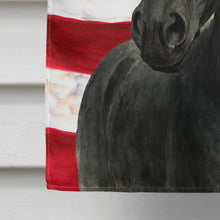 Load image into Gallery viewer, Black Thoroughbred Horse American House Flag