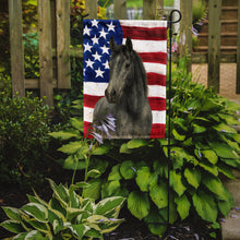 Load image into Gallery viewer, Gray Thoroughbred Horse American Garden Flag