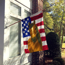 Load image into Gallery viewer, Bay Welsh Pony American House Flag