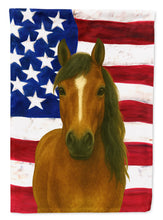 Load image into Gallery viewer, Bay Welsh Pony American House Flag