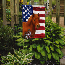 Load image into Gallery viewer, Chestnut Welsh Pony American Garden Flag