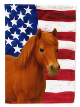 Load image into Gallery viewer, Chestnut Welsh Pony American Garden Flag