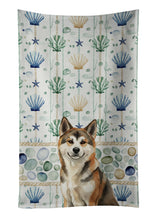 Load image into Gallery viewer, Sesame Akita Coastal Sea Glass Kitchen Towel
