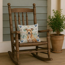 Load image into Gallery viewer, Fawn American Staffordshire Terrier Coastal Sea Glass Throw Pillow