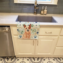 Load image into Gallery viewer, Red Heeler Australian Cattle Dog Coastal Sea Glass Kitchen Towel
