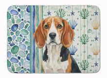 Load image into Gallery viewer, Beagle Coastal Sea Glass Memory Foam Kitchen Mat