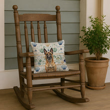 Load image into Gallery viewer, Belgian Malinois Coastal Sea Glass Throw Pillow