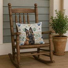 Load image into Gallery viewer, Belgian Tervuren Coastal Sea Glass Throw Pillow