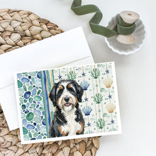 Load image into Gallery viewer, Berndoodle Coastal Sea Glass Greeting Cards Pack of 8
