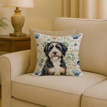 Load image into Gallery viewer, Berndoodle Coastal Sea Glass Throw Pillow