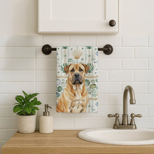 Load image into Gallery viewer, Fawn Boerboel Coastal Sea Glass Kitchen Towel