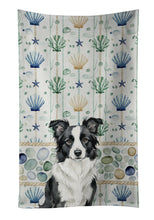 Load image into Gallery viewer, Border Collie Coastal Sea Glass Kitchen Towel