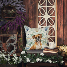 Load image into Gallery viewer, Boxer Coastal Sea Glass Throw Pillow