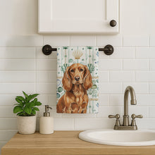 Load image into Gallery viewer, Boykin Spaniel Coastal Sea Glass Kitchen Towel