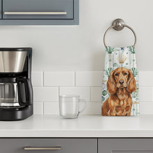 Load image into Gallery viewer, Boykin Spaniel Coastal Sea Glass Kitchen Towel