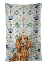 Load image into Gallery viewer, Boykin Spaniel Coastal Sea Glass Kitchen Towel