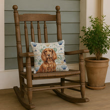 Load image into Gallery viewer, Boykin Spaniel Coastal Sea Glass Throw Pillow