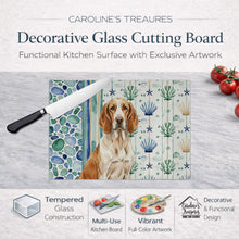 Load image into Gallery viewer, Bracco Italiano Coastal Sea Glass Glass Cutting Board