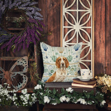 Load image into Gallery viewer, Bracco Italiano Coastal Sea Glass Throw Pillow