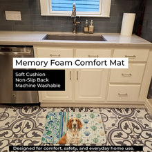 Load image into Gallery viewer, Bracco Italiano Coastal Sea Glass Memory Foam Kitchen Mat