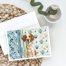 Load image into Gallery viewer, Roan Brittany Coastal Sea Glass Greeting Cards Pack of 8