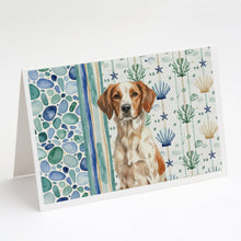 Load image into Gallery viewer, Roan Brittany Coastal Sea Glass Greeting Cards Pack of 8