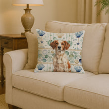 Load image into Gallery viewer, Roan Brittany Coastal Sea Glass Throw Pillow