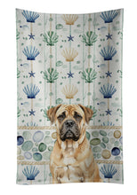Load image into Gallery viewer, Bullmastiff Coastal Sea Glass Kitchen Towel