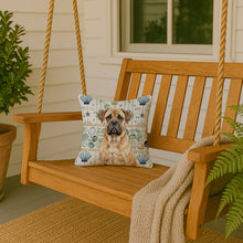 Load image into Gallery viewer, Bullmastiff Coastal Sea Glass Throw Pillow