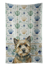 Load image into Gallery viewer, Cairn Terrier Coastal Sea Glass Kitchen Towel