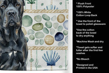 Load image into Gallery viewer, Cane Corso Coastal Sea Glass Kitchen Towel