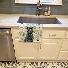 Load image into Gallery viewer, Cane Corso Coastal Sea Glass Kitchen Towel
