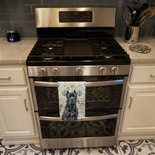 Load image into Gallery viewer, Cane Corso Coastal Sea Glass Kitchen Towel