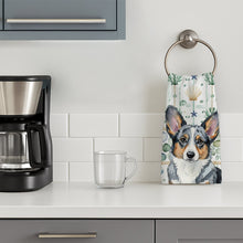 Load image into Gallery viewer, Blue Merle Cardigan Welsh Corgi Coastal Sea Glass Kitchen Towel
