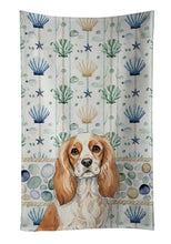 Load image into Gallery viewer, Blenheim Cavalier Spaniel Coastal Sea Glass Kitchen Towel