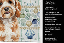 Load image into Gallery viewer, Cavapoo Coastal Sea Glass Kitchen Towel