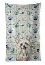 Load image into Gallery viewer, Hairless Mottled Pattern Chinese Crested Coastal Sea Glass Kitchen Towel