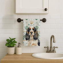Load image into Gallery viewer, Parti Cocker Spaniel Coastal Sea Glass Kitchen Towel