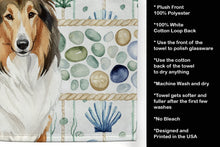 Load image into Gallery viewer, Sable Collie Coastal Sea Glass Kitchen Towel