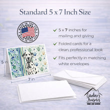 Load image into Gallery viewer, Dalmatian Coastal Sea Glass Greeting Cards Pack of 8