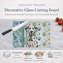 Load image into Gallery viewer, Dalmatian Coastal Sea Glass Glass Cutting Board