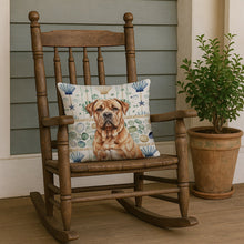 Load image into Gallery viewer, Dogue de Bordeaux Coastal Sea Glass Throw Pillow