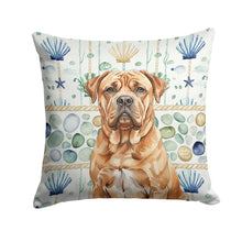 Load image into Gallery viewer, Dogue de Bordeaux Coastal Sea Glass Throw Pillow