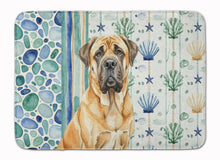 Load image into Gallery viewer, Fawn English Mastiff Coastal Sea Glass Memory Foam Kitchen Mat