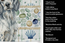 Load image into Gallery viewer, Blue Belton English Setter Coastal Sea Glass Kitchen Towel