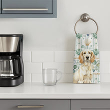 Load image into Gallery viewer, Lemon Belton English Setter Coastal Sea Glass Kitchen Towel