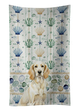 Load image into Gallery viewer, Lemon Belton English Setter Coastal Sea Glass Kitchen Towel